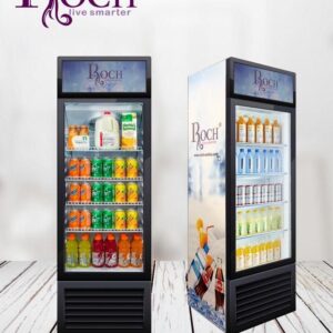 refrigerateur roch vertical 1porte 260litres vitrine rsf2600
