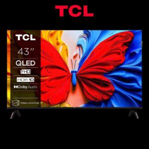 televiseur tcl 43'' qled tv 4k 43s5k